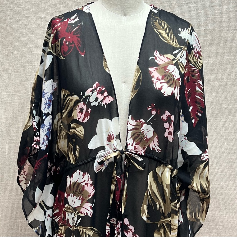 NWT Walter Baker Floral Tulum Caftan Coverup - Picture 7 of 8